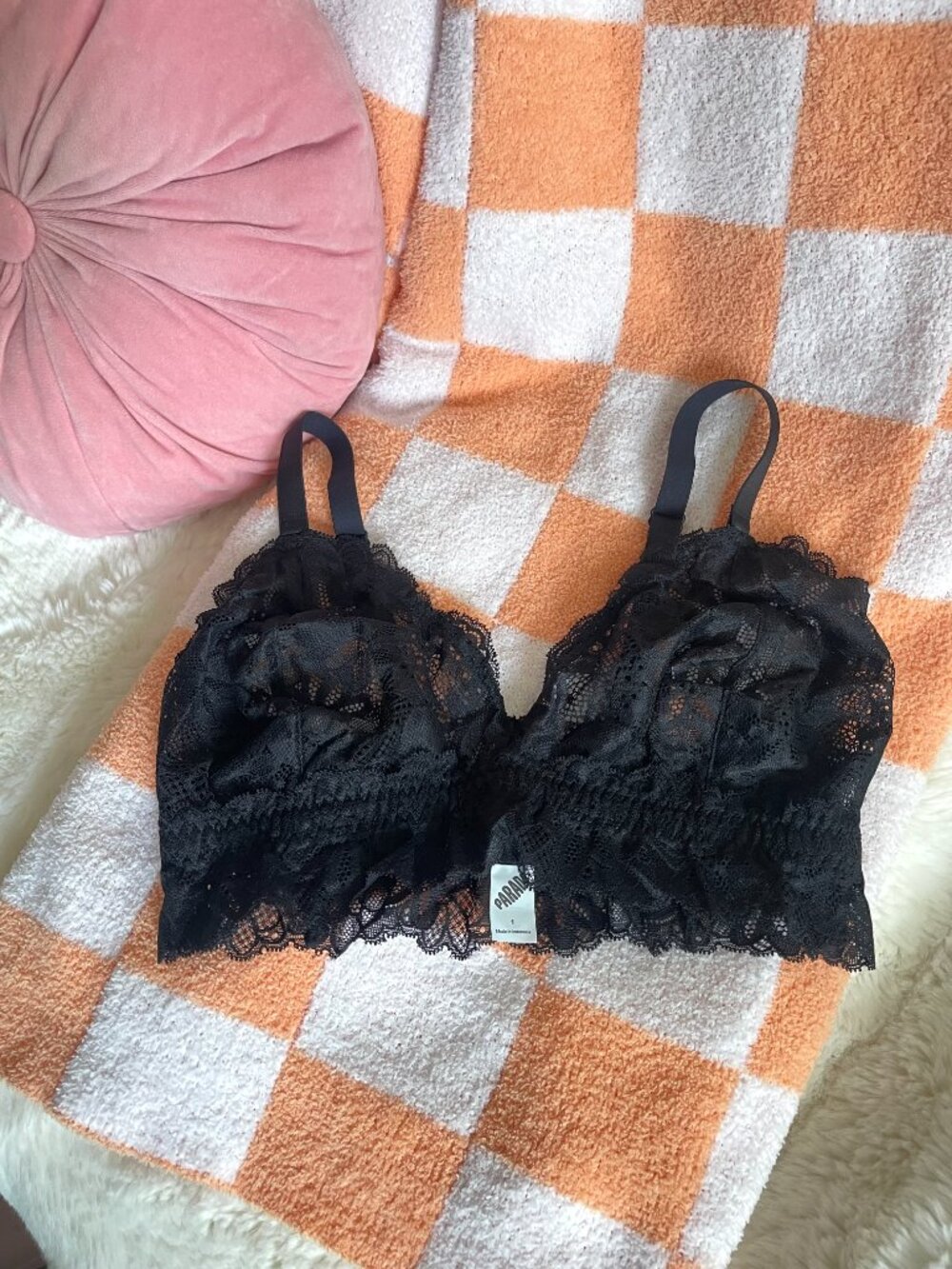 *NEW IN BAG* Parade Floral Longline Bralette Size 1 (32DD) - Picture 6 of 10